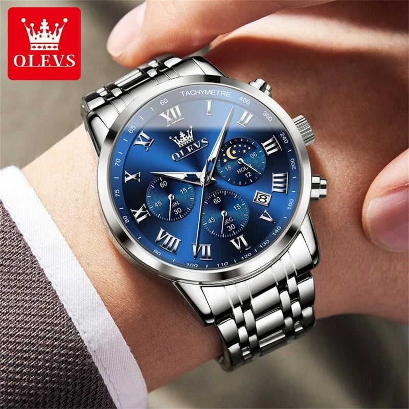 Relógio Masculino Olevs Luxury